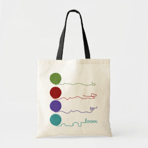 Ich Liebe auf die Loom-Tasche Tragetasche