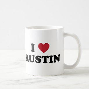 Ich liebe Austin Tasse