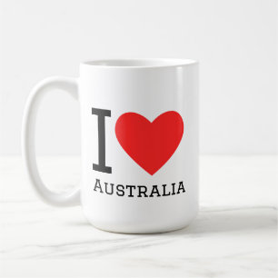 Ich liebe Australien Kaffeetasse