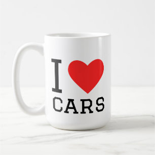 Ich liebe Autos Kaffeetasse