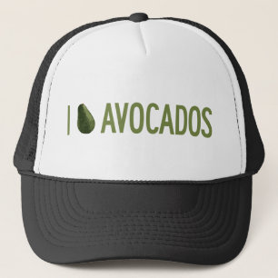 Ich liebe Avocados Truckerkappe
