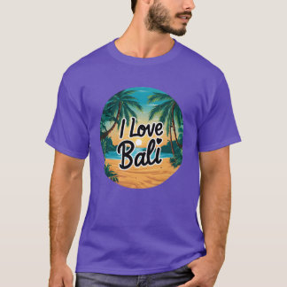 Ich liebe Bali-Junge T-Shirt