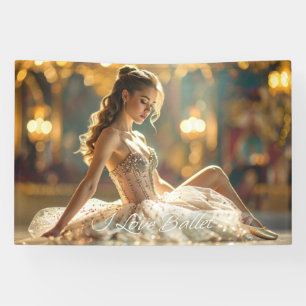 ICH LIEBE BALLETT - BALLETT & TANZ BANNER