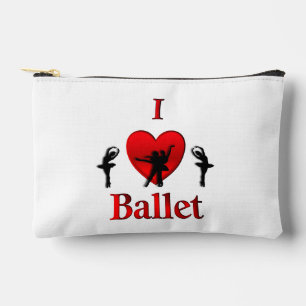 Ich liebe Ballett Zubehörtasche