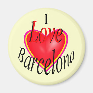Ich Liebe Barcelona! Magnet