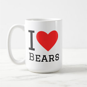 Ich liebe Bären Kaffeetasse