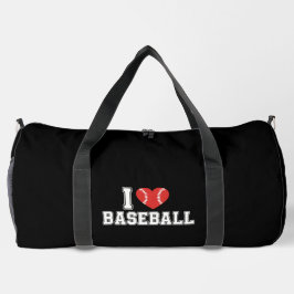 Ich liebe Baseball Duffle Bag