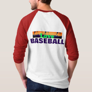 Ich Liebe Baseball mit Mitgefühl Neuester Spaß T-Shirt