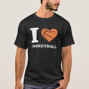 Ich liebe Basketball T-Shirt