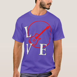 Ich Liebe Bass für Bass-Musikliebhaber zu spielen T-Shirt