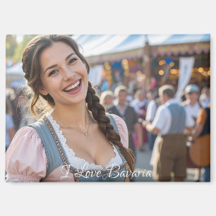 ICH LIEBE BAYERN MAGNET