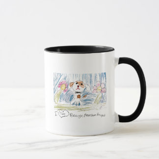 "ICH LIEBE-BEAGLE-FREIHEITS-PROJEKT!" TASSE