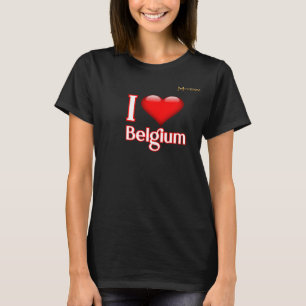 Ich liebe Belgien T-Shirt