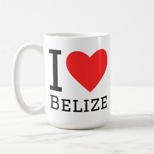 Ich liebe Belize Kaffeetasse