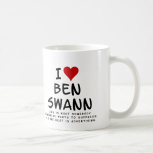 Ich liebe Ben Swann Tasse