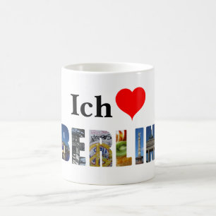 Ich Liebe Berlin Deutschland City Travel Fotos Kaffeetasse