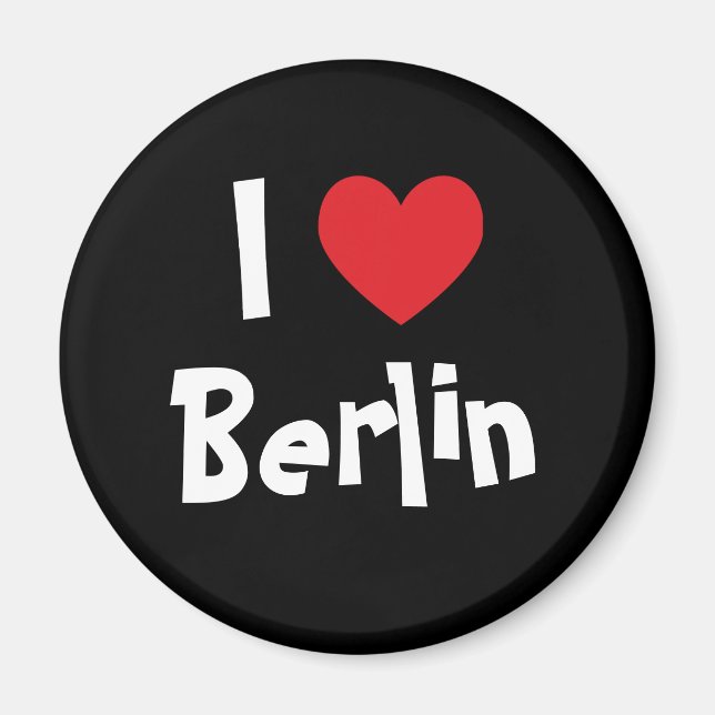 Ich liebe Berlin Magnet (Vorne)