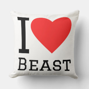 Ich liebe Bestien Kissen