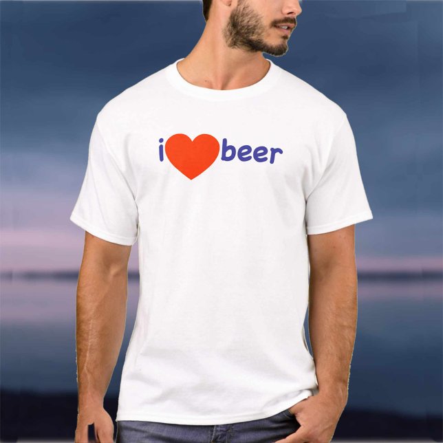 Ich Liebe Bier! T-Shirt (Von Creator hochgeladen)