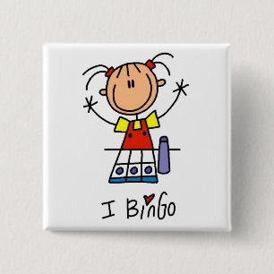 Ich liebe Bingo Button
