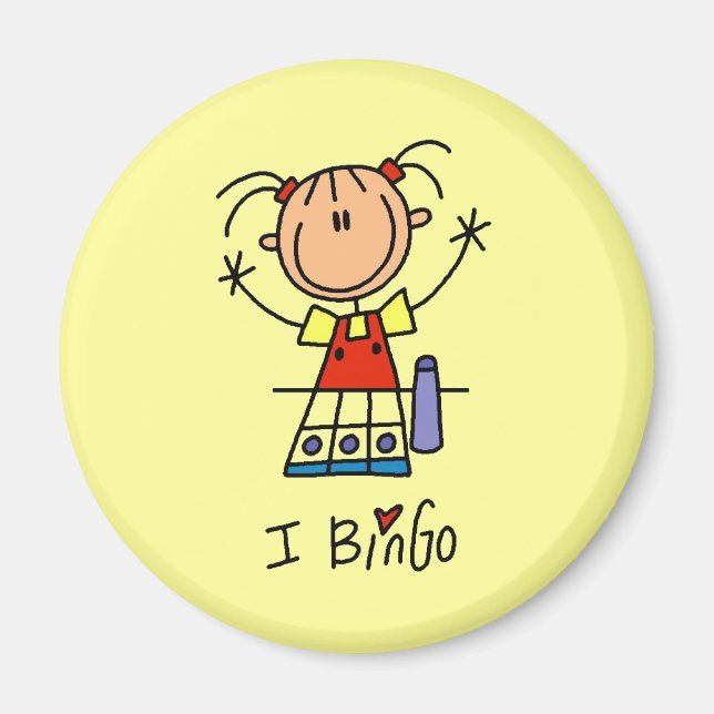 Ich liebe Bingo Magnet (Vorne)