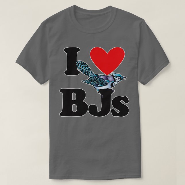 Ich liebe BJs T-Shirt (Design vorne)