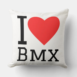 Ich liebe BMX Kissen