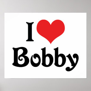 Ich liebe Bobby Poster