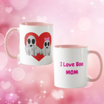 Ich liebe Boo Mama - Rosa
