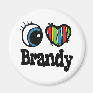Ich liebe Brandy Magnet