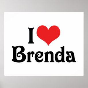 Ich liebe Brenda Poster