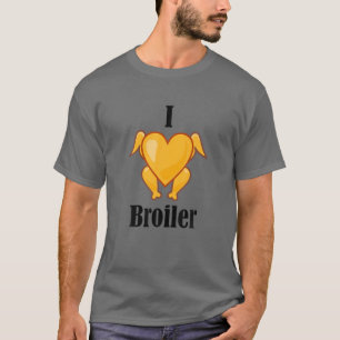 Ich liebe Broiler Roast Chicken Ossi Funny DDR sag T-Shirt