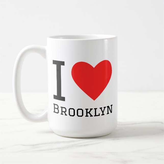 Ich liebe Brooklyn  Kaffeetasse (Links)