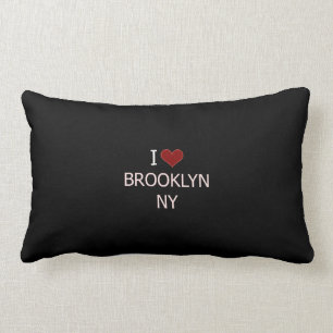 Ich Liebe Brooklyn, NY Lendenkissen