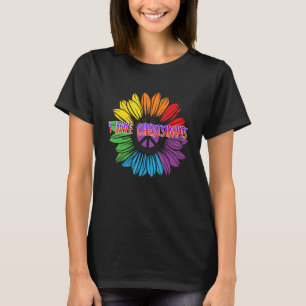 Ich liebe Brüste Nüsse Bisexueller Erwachsenen Hum T-Shirt