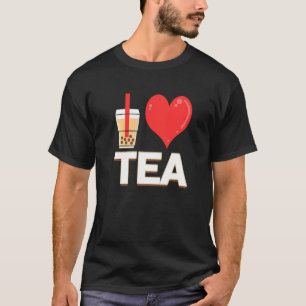 Ich liebe Bubble Tea Bubble Tea T-Shirt