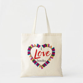 Ich Liebe Bücher Tasche