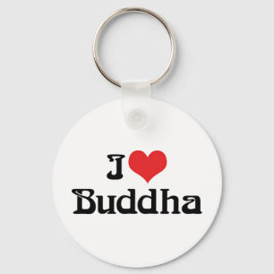 Ich liebe Buddha Anhänger Schlüsselanhänger