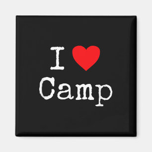 Ich liebe Camping  Magnet