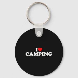 Ich liebe Camping  Schlüsselanhänger