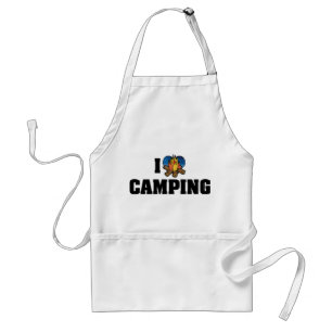 Ich liebe Camping Schürze