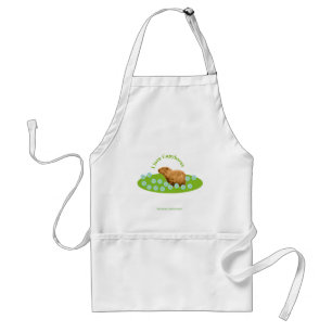 Ich liebe Capybaras Schürze