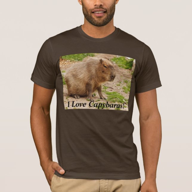 Ich Liebe Capybaras!T - Shirt (Vorderseite)