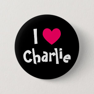 Ich liebe Charlie Button