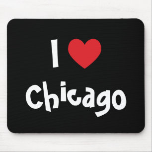 Ich liebe Chicago Mousepad