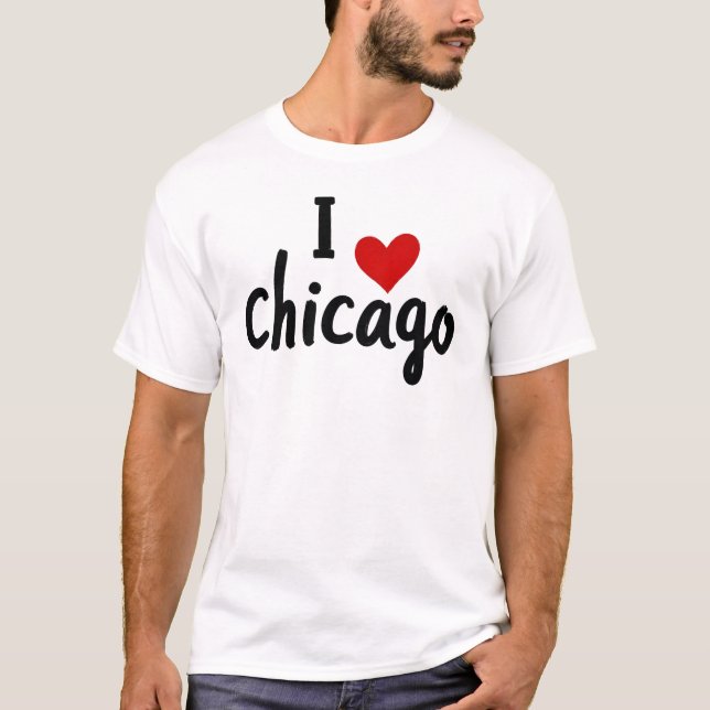 Ich liebe Chicago T-Shirt (Vorderseite)