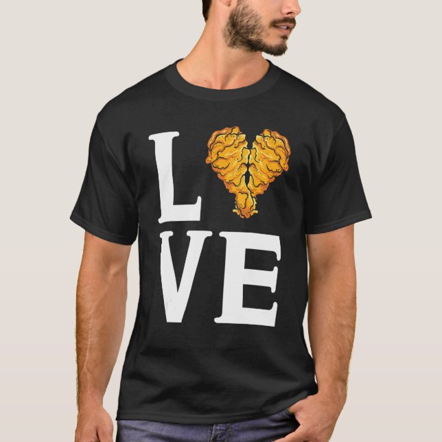 Ich liebe Chicken Wings   Wings T-Shirt (Vorderseite)