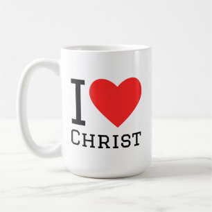Ich liebe Christus Kaffeetasse