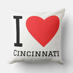 Ich liebe Cincinnati Kissen