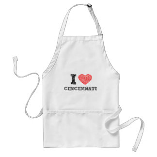 Ich-Liebe-Cincinnati Schürze